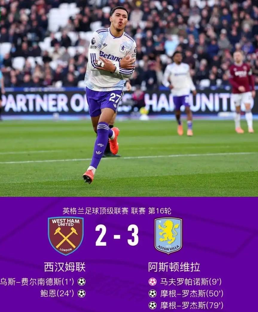 外围足球平台v.2026热刺客场逆转维拉，客场不败纪录保持的简单介绍