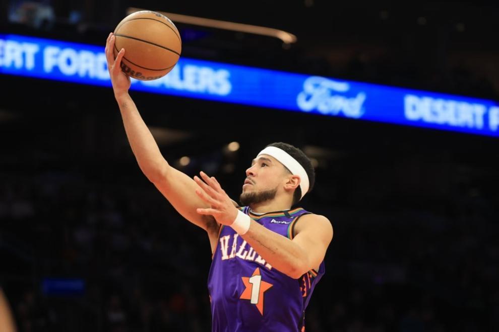 太阳客场告捷，布克高效砍下全队最高分的简单介绍