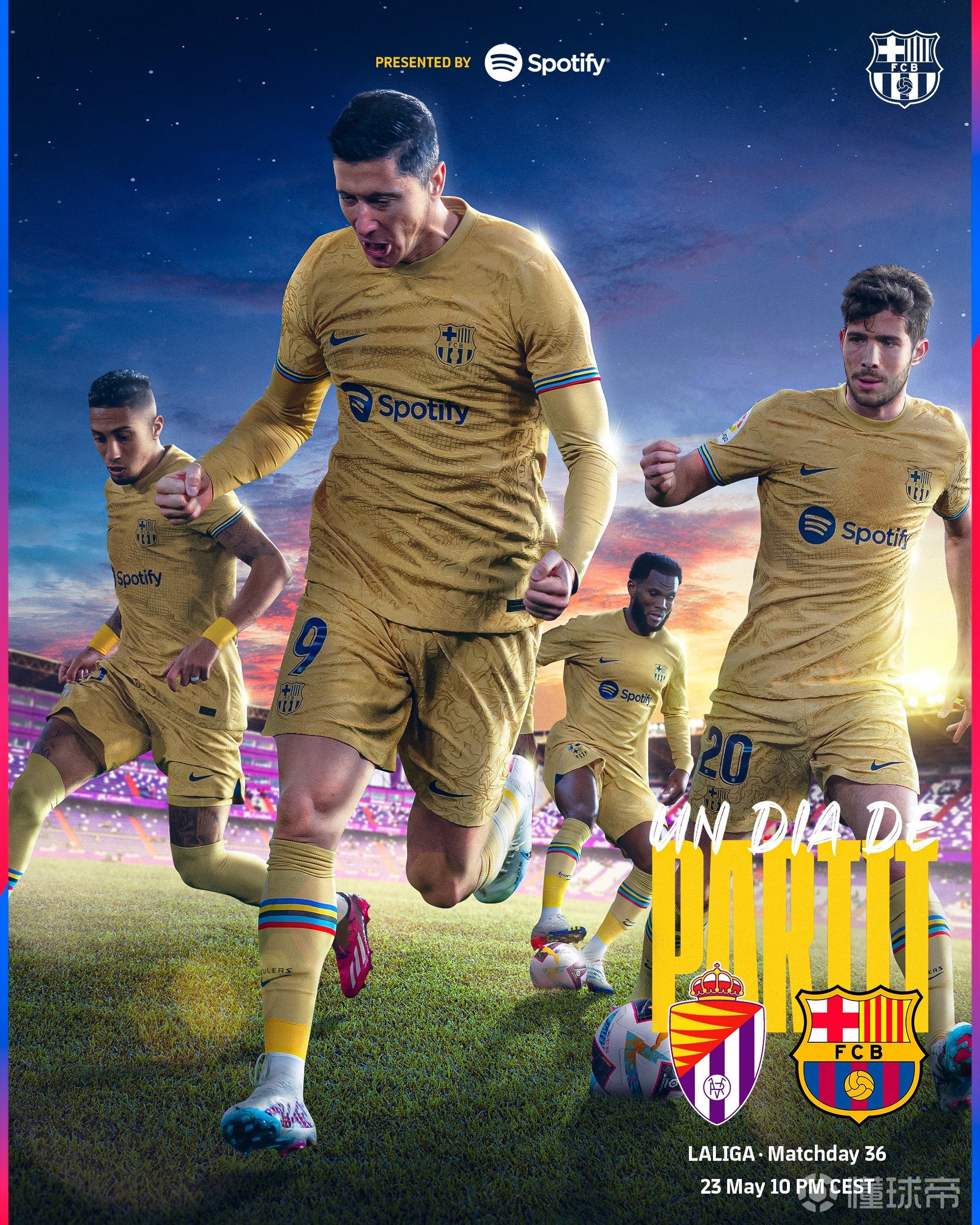 关于巴塞罗那客场战平巴拉多利德，暂时停滞胜利势头！的信息