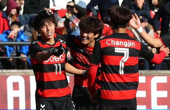 包含浦项制铁击败对手喜获胜利再进一步的词条